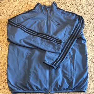 Adidas Clima365 sky blue jacket windbreaker